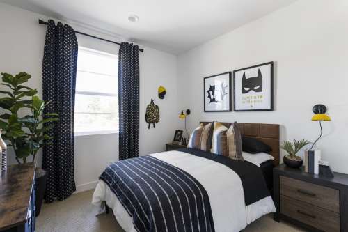 Plan 5 Model Home Bedroom